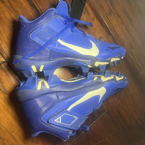 Nike Force Trout 8 Keystone 'Hyper Royal' Boys 4Y Molded Baseball Cleats - Picture 7 of 11